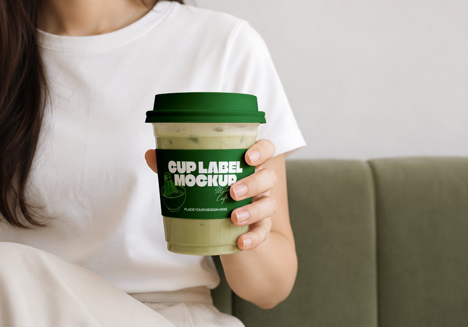 Premium Matcha Cafe Branding Mockup Bundle – 15 Aesthetic PSD Scenes for Tea House, Bakery & Packagi — image 11