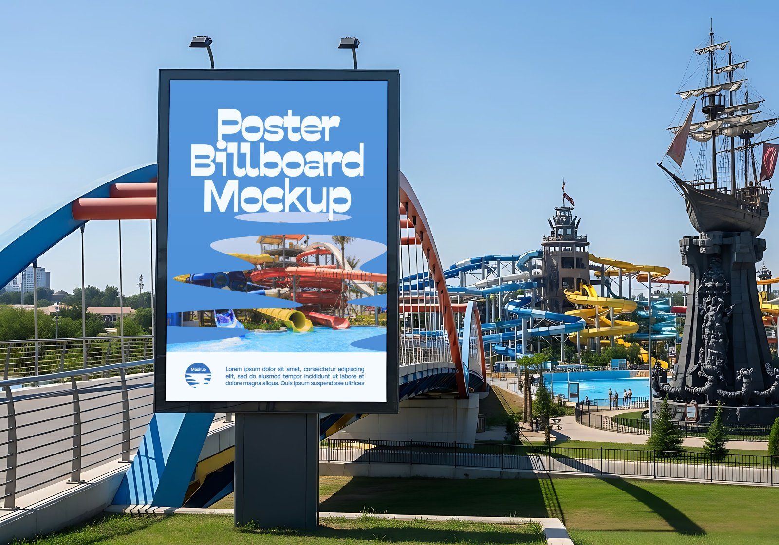 Marine Aquarium Mockup Bundle – 15 PSD Templates for Ocean Park & Underwater Branding — image 6