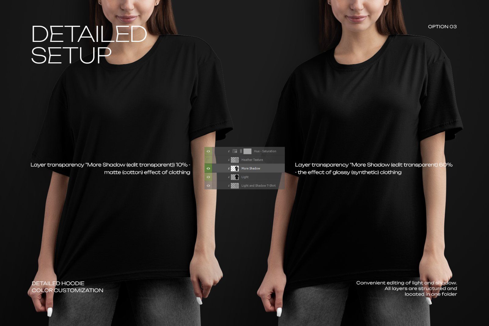5 Mockups Woman Oversize T-Shirt. vol.02 — image 6