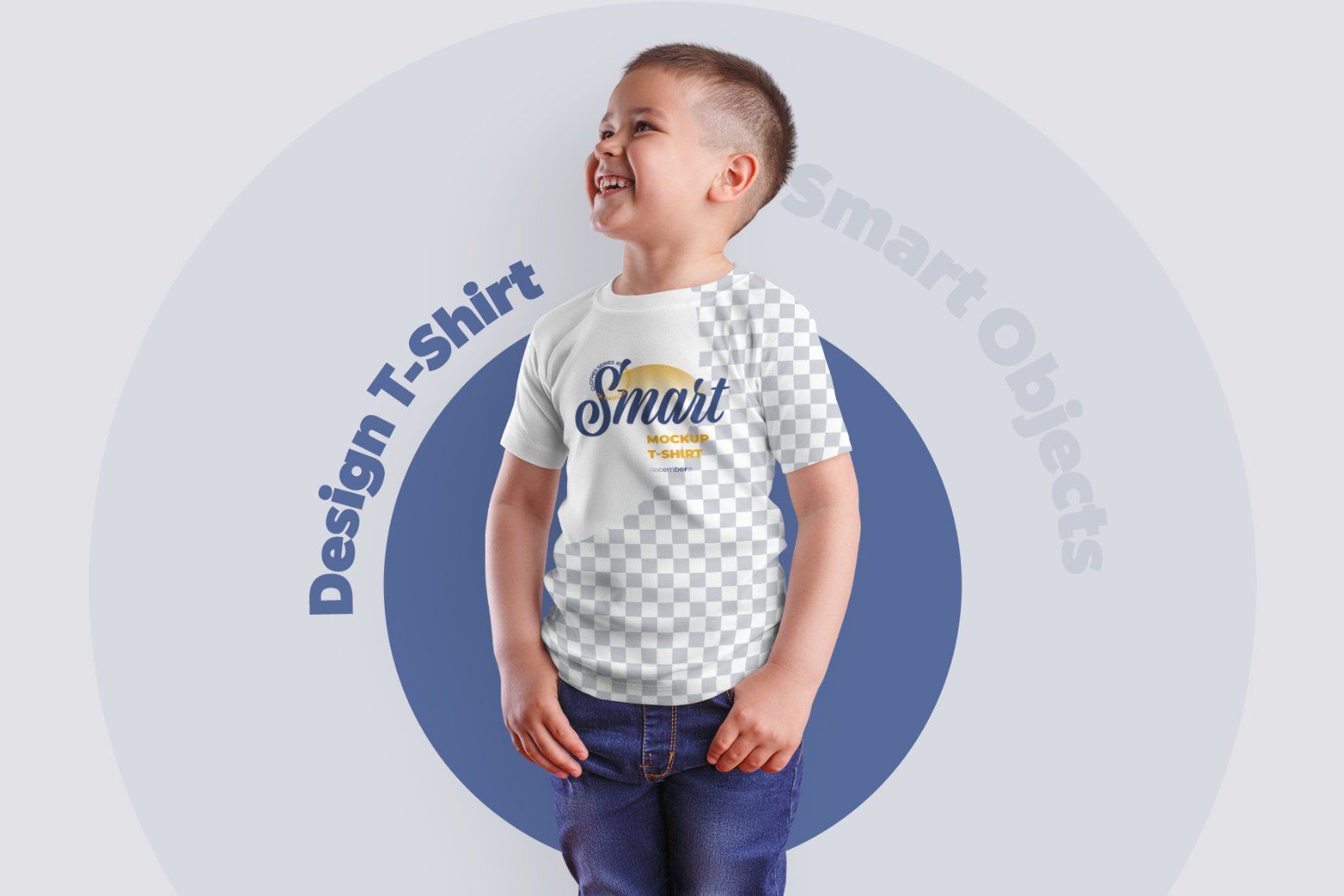 8 Mockups Kids Boy T-shirt — image 6