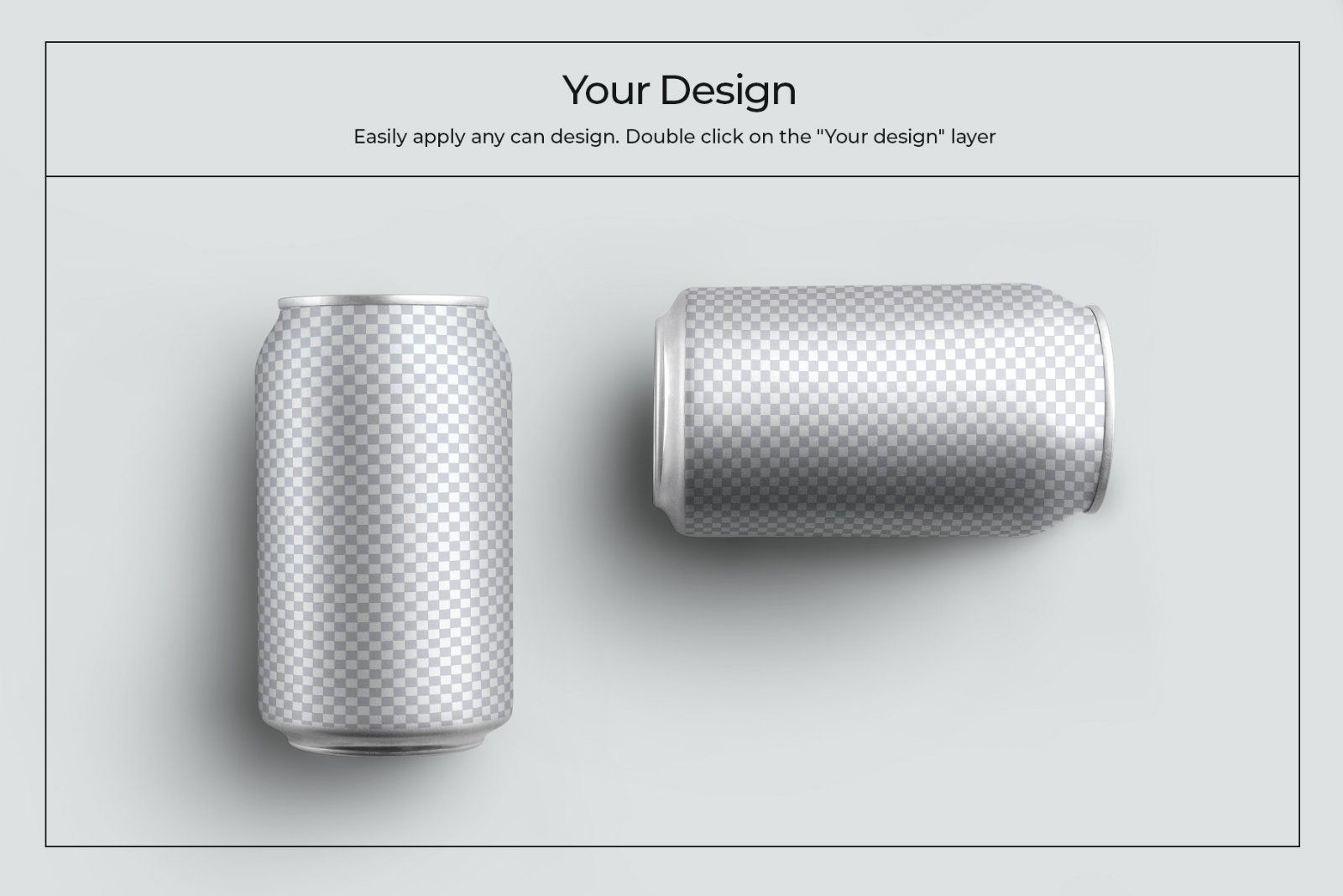 8 Mockups Aluminium Can — image 5