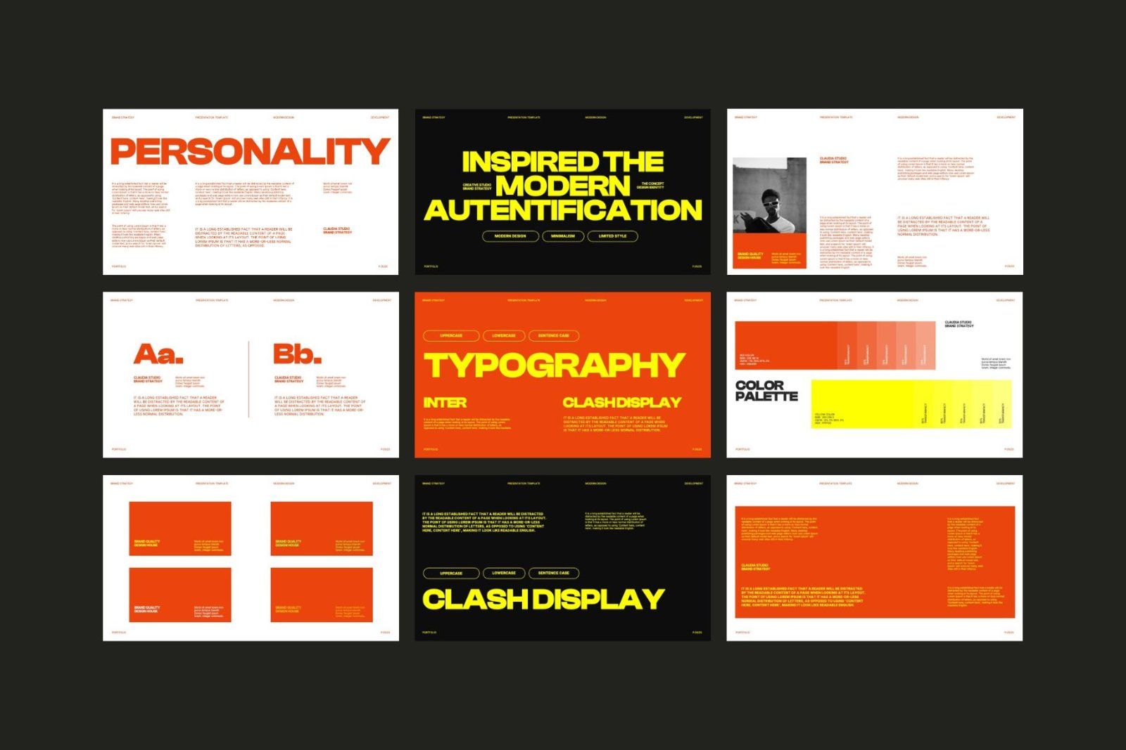 Claudia - Brand Strategy PowerPoint Template — image 8