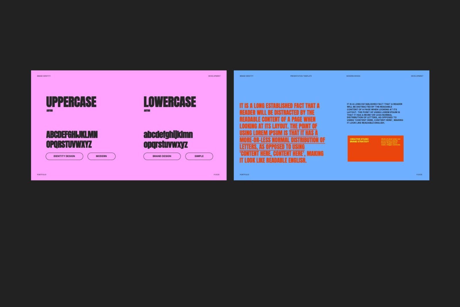Monalisa - Brand Identity Keynote Template — image 8
