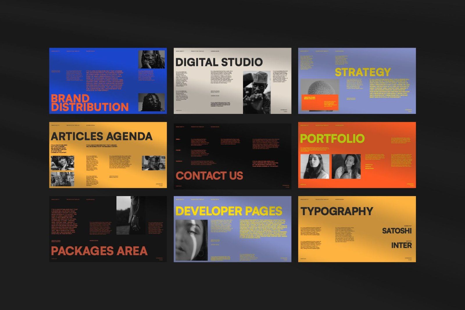Michael - Brand Portfolio Keynote Template — image 7