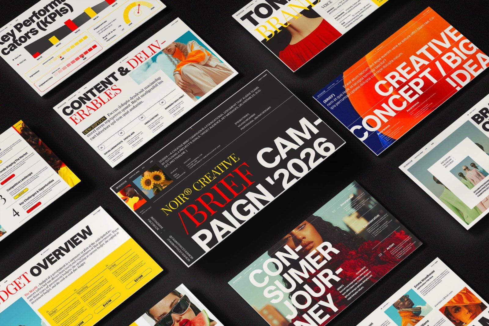 Creative Brief Campaign Presentation Template — image 8