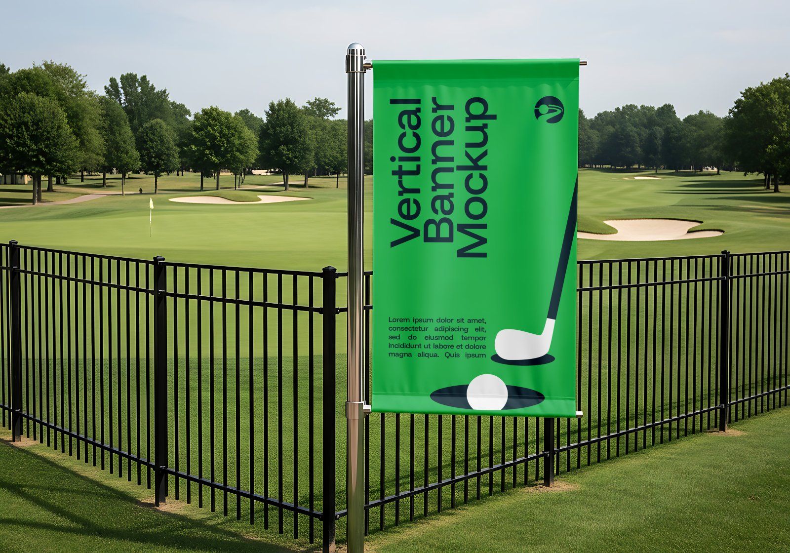 Premium Branding Green Pro Golf Mockup — image 2