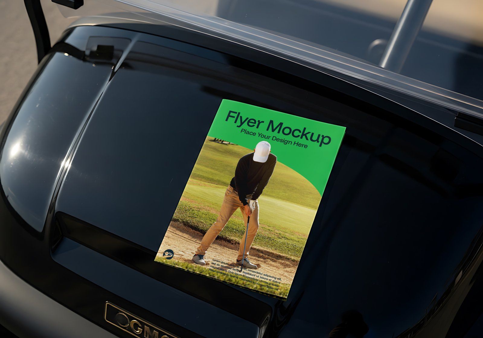 Premium Branding Green Pro Golf Mockup — image 6