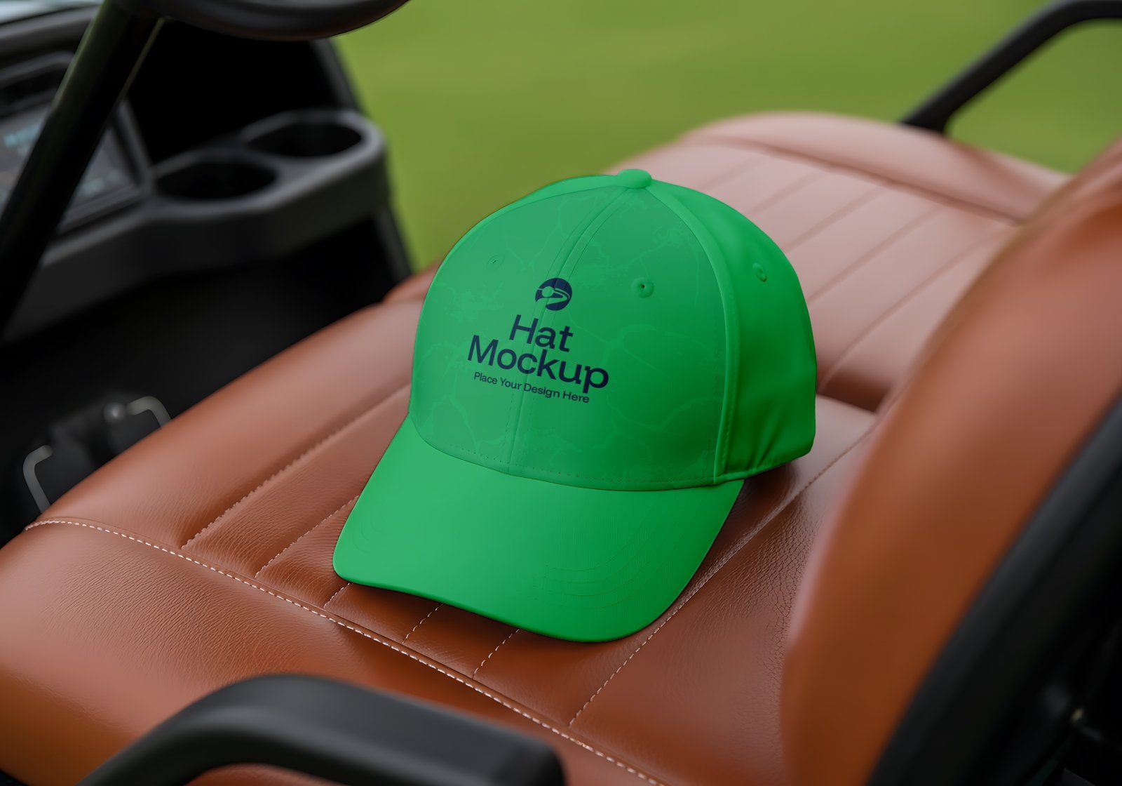 Premium Branding Green Pro Golf Mockup — image 11