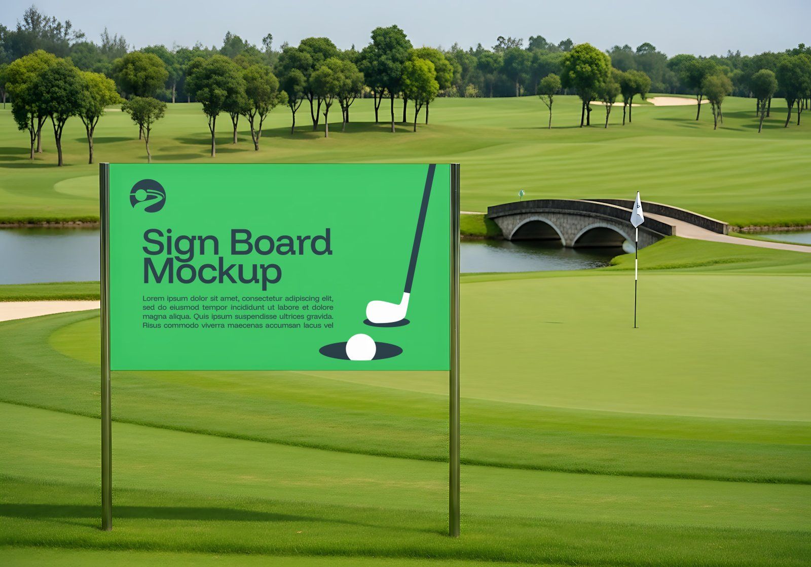 Premium Branding Green Pro Golf Mockup — image 15