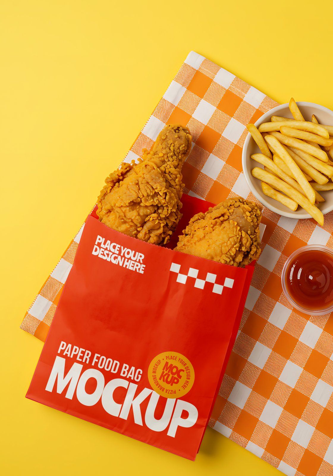 15 Fast Food Packaging Mockups – Burger, Pizza Box, Wrap, Snack Pouch & Delivery Kit — image 9