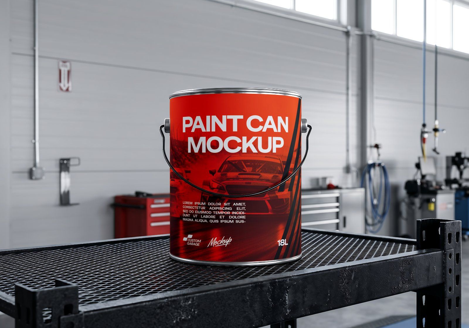 Ultimate Car Modification Shop Branding Mockup Bundle – 15 Premium PSD Scenes for Automotive & Tunin — image 13