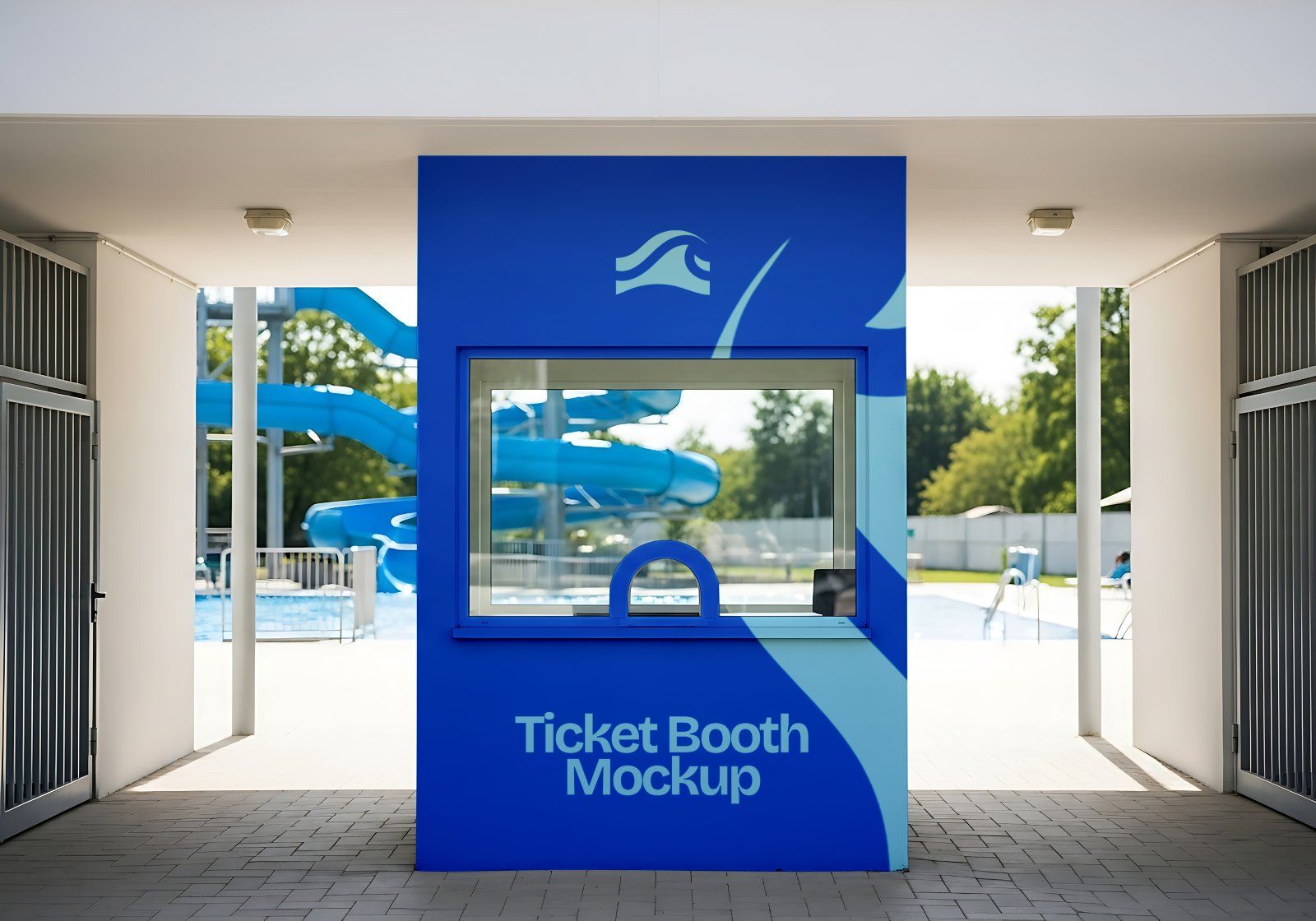 Swimming Pool Mockup Bundle – 15 PSD Templates for Aquatic Center & Sport Branding — image 6