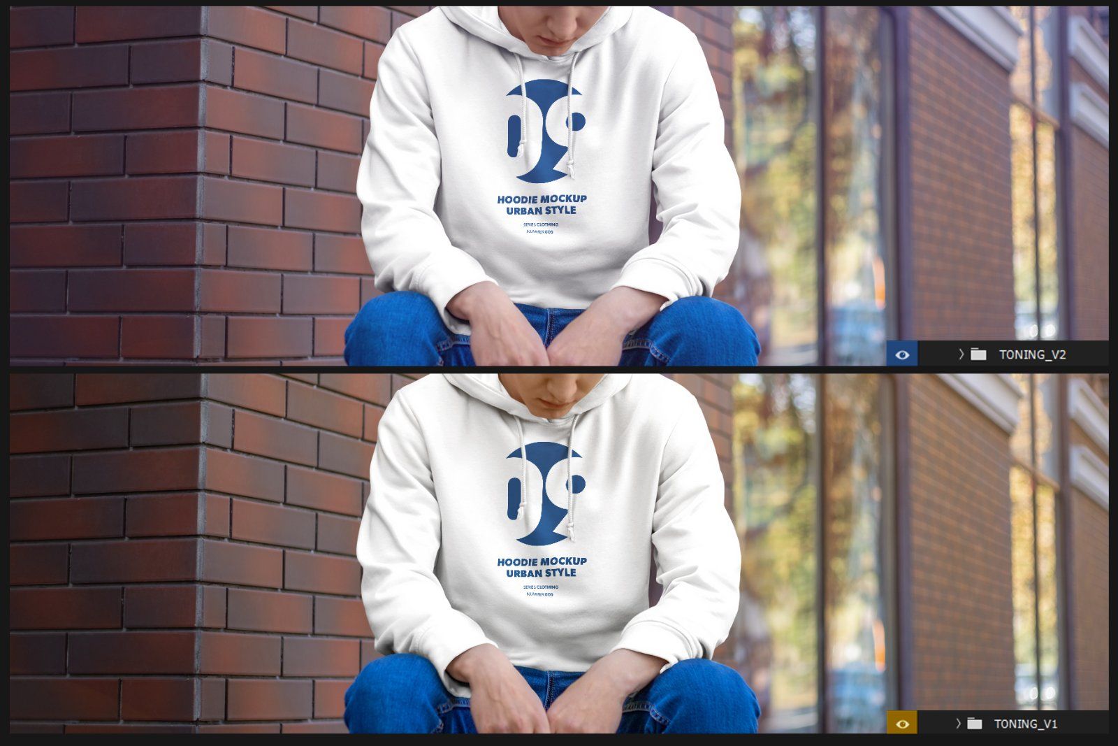 8 Mockups Hoodie on the Man — image 6