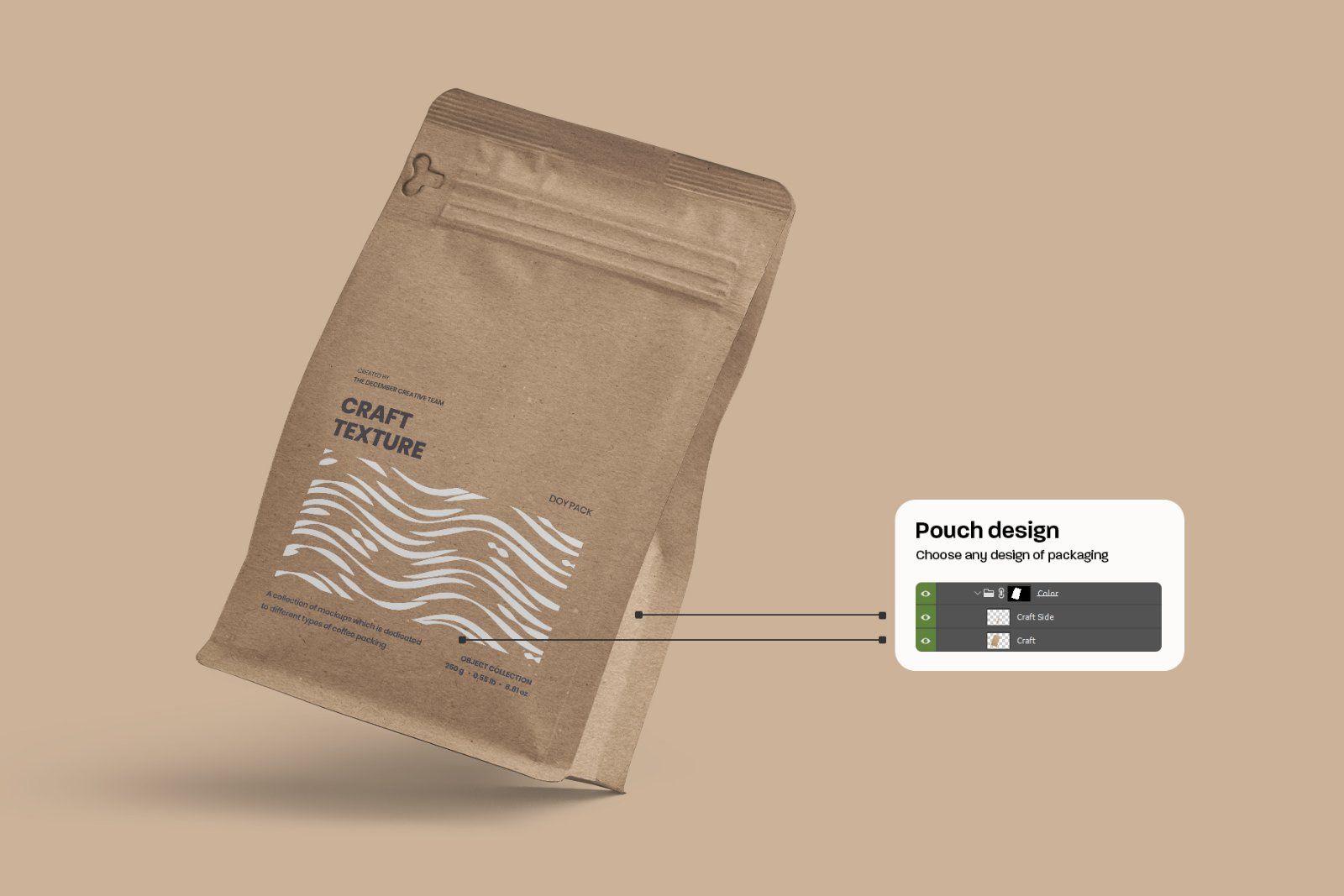 10 Coffee Bag Doy Pack Mockups — image 7