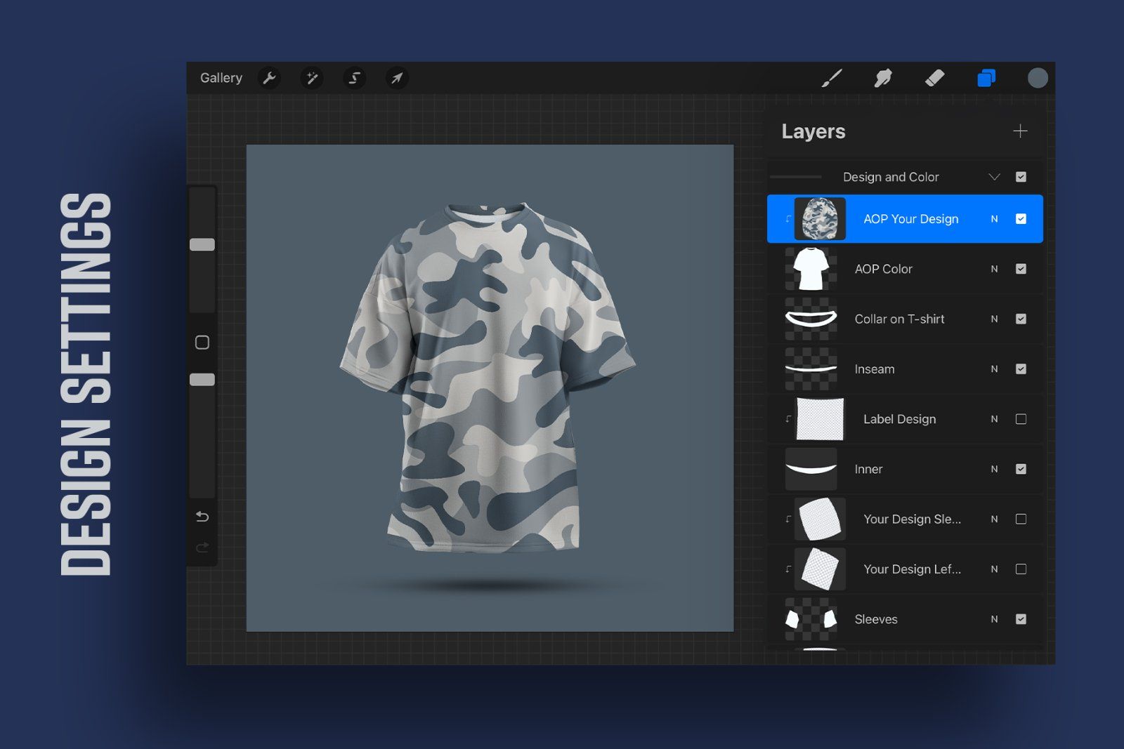 5 Mockups Oversize T-shirt for Procreate vol.2 — image 7