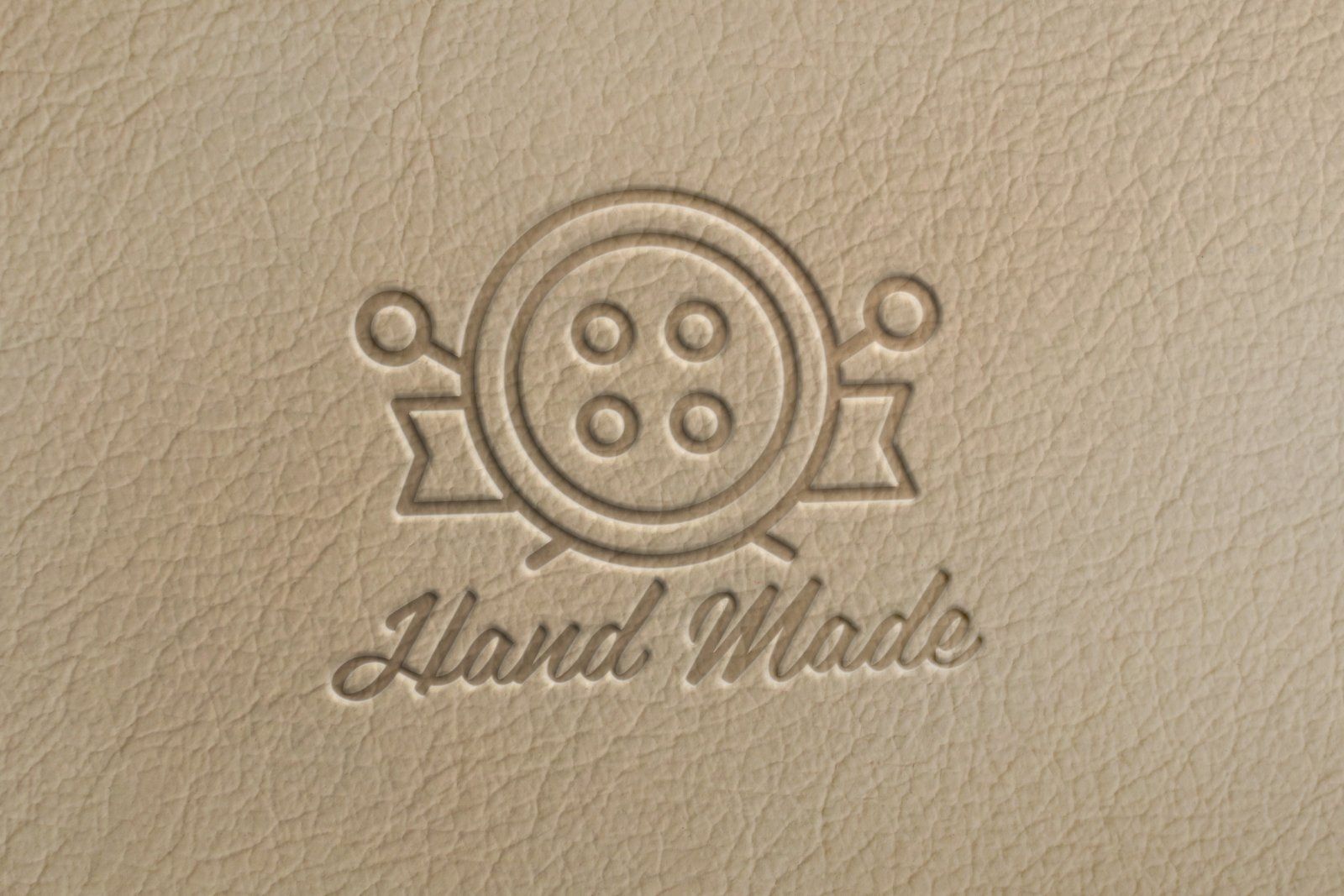 6 Embossing Logo Mockup Leather — image 7