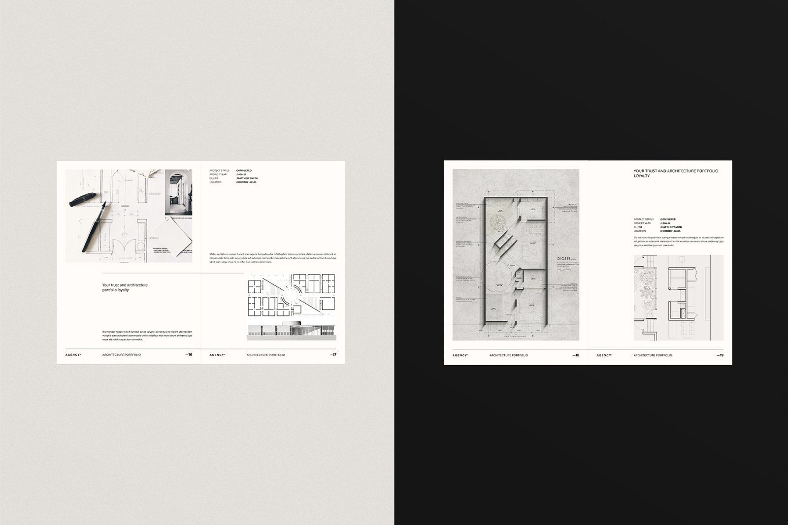Architecture Sketch Design Portfolio Template — image 8