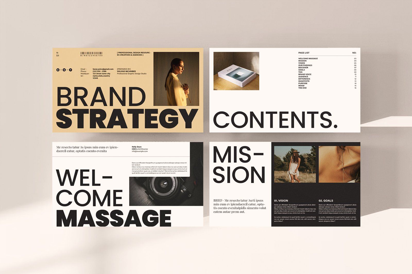 Brand Strategy Presentation Template — image 9