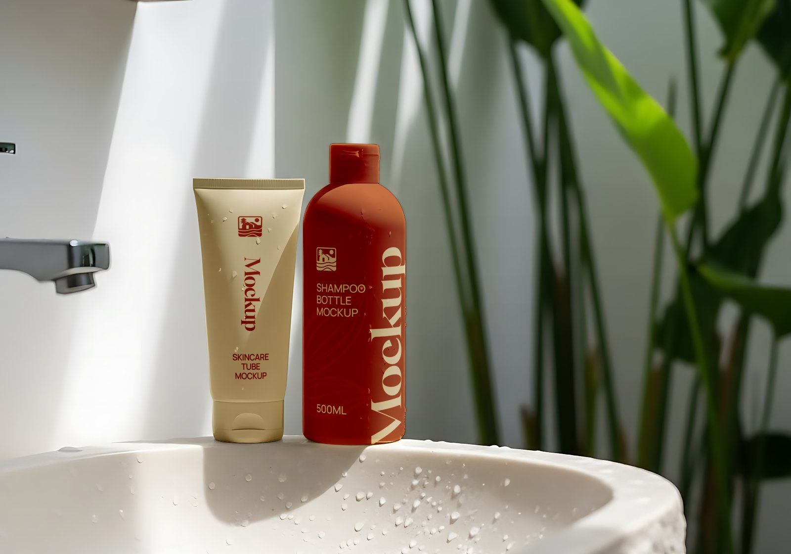 Premium Branding Villa Aesthetic Mockup — image 8