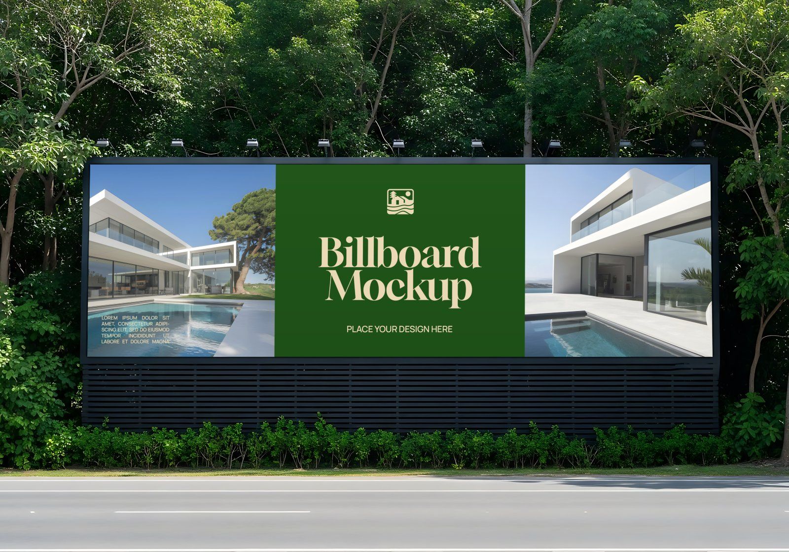 Premium Branding Villa Aesthetic Mockup — image 9