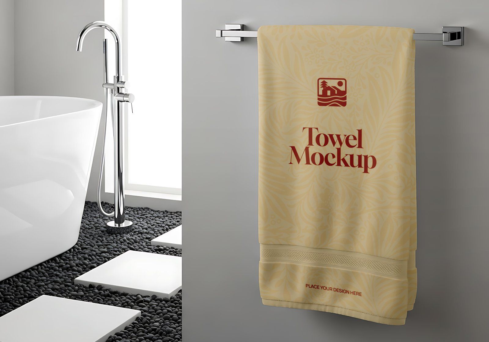 Premium Branding Villa Aesthetic Mockup — image 10