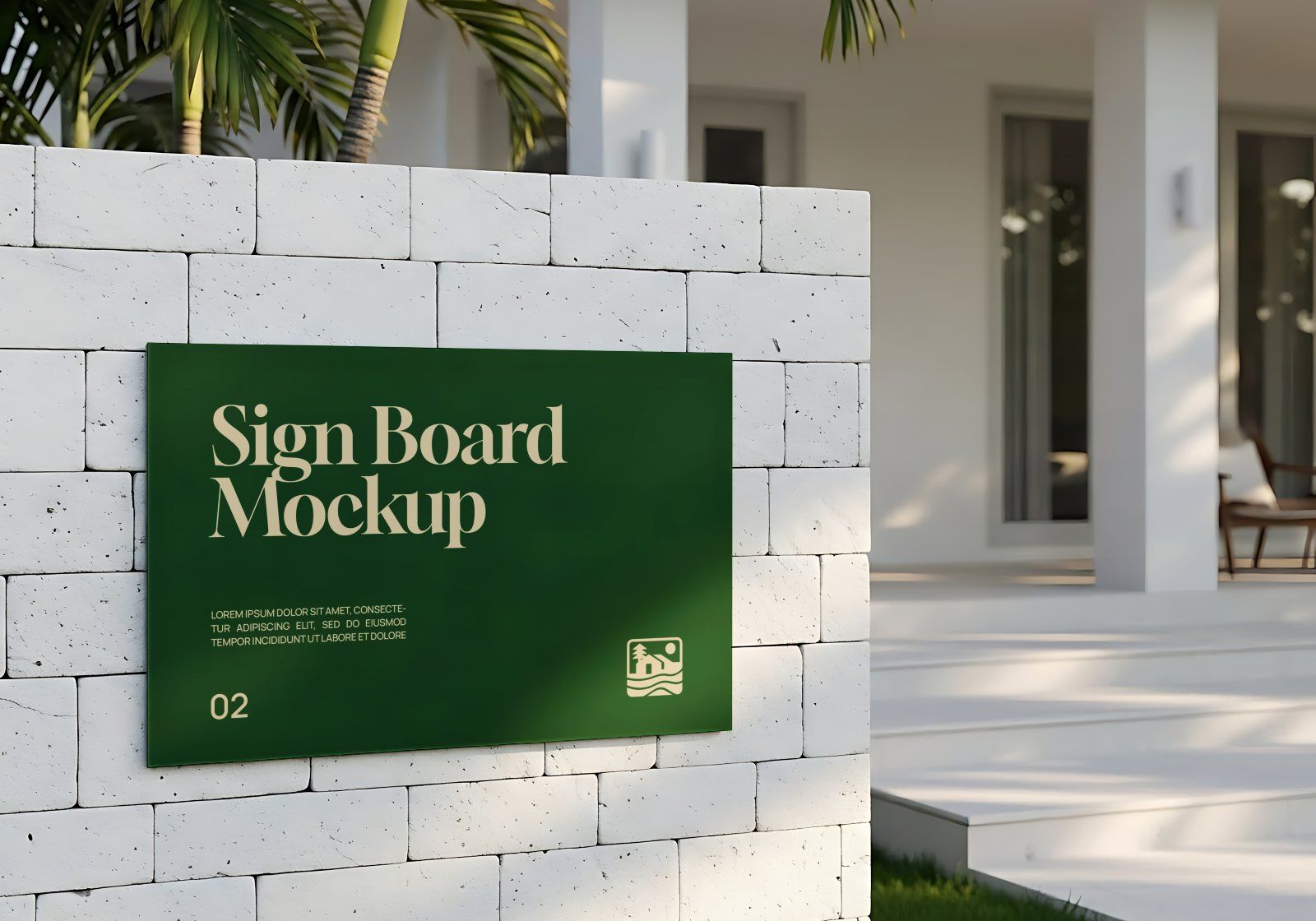 Premium Branding Villa Aesthetic Mockup — image 14