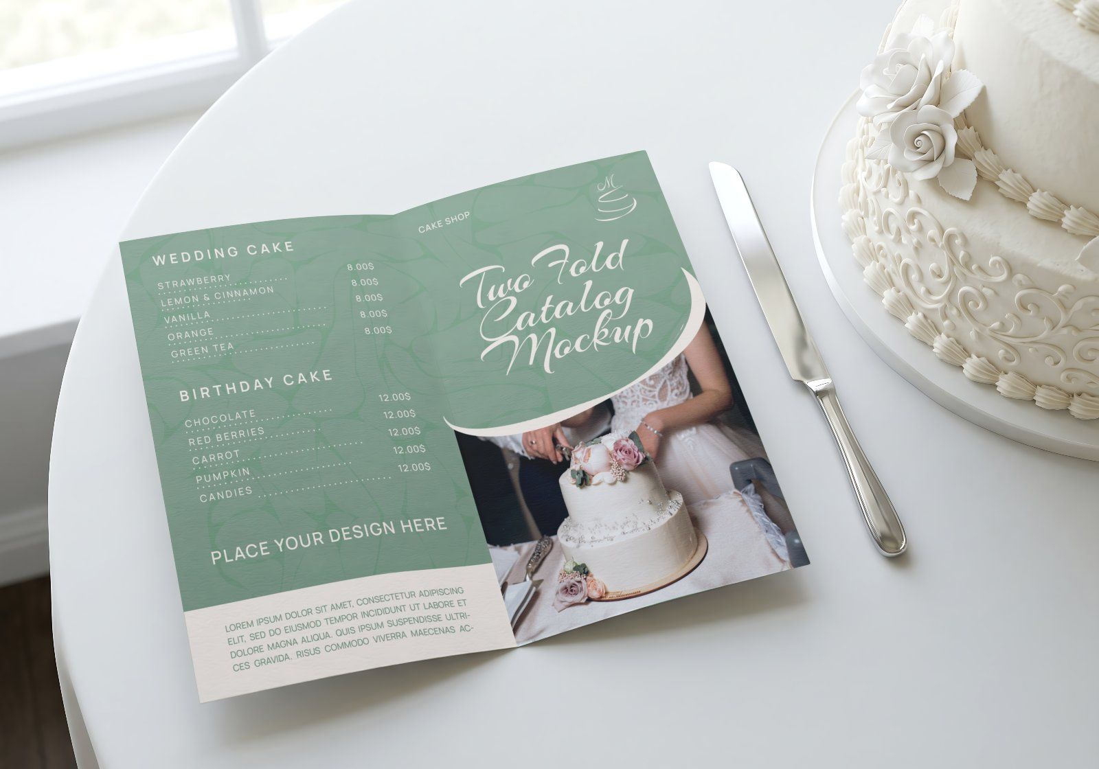 Premium Custom Cake Shop Branding Mockup Bundle – 15 Aesthetic PSD Scenes for Bakery & Patisserie Id — image 15