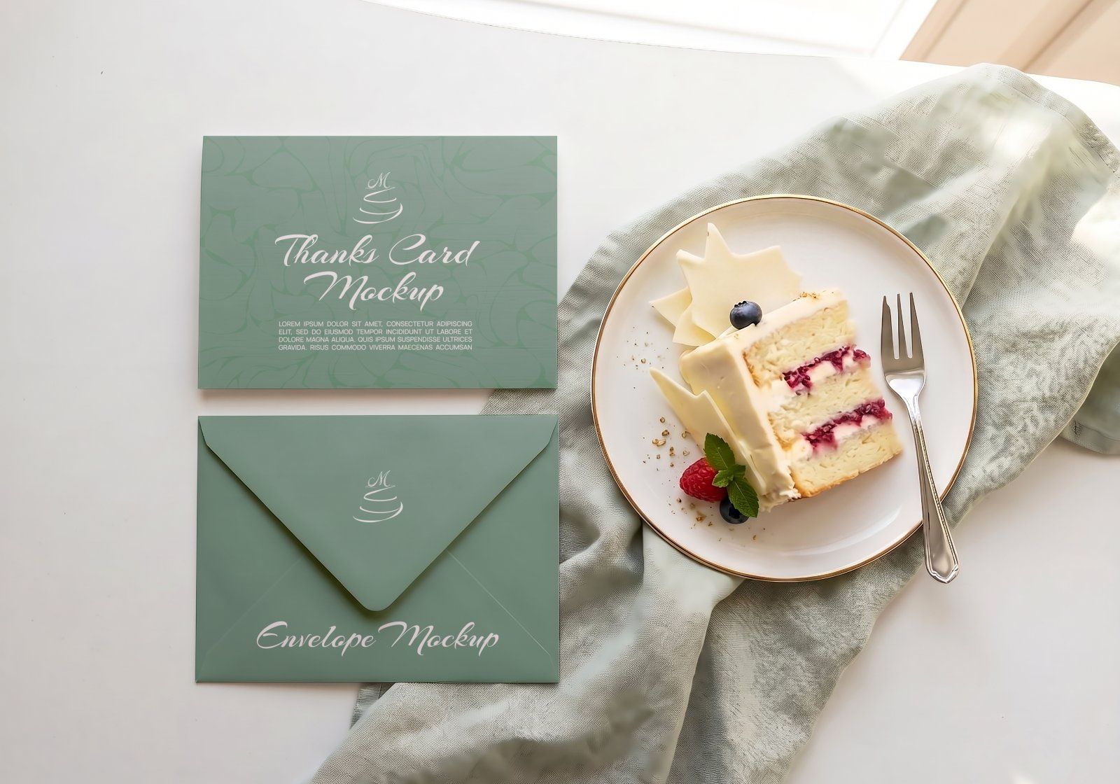 Premium Custom Cake Shop Branding Mockup Bundle – 15 Aesthetic PSD Scenes for Bakery & Patisserie Id — image 12