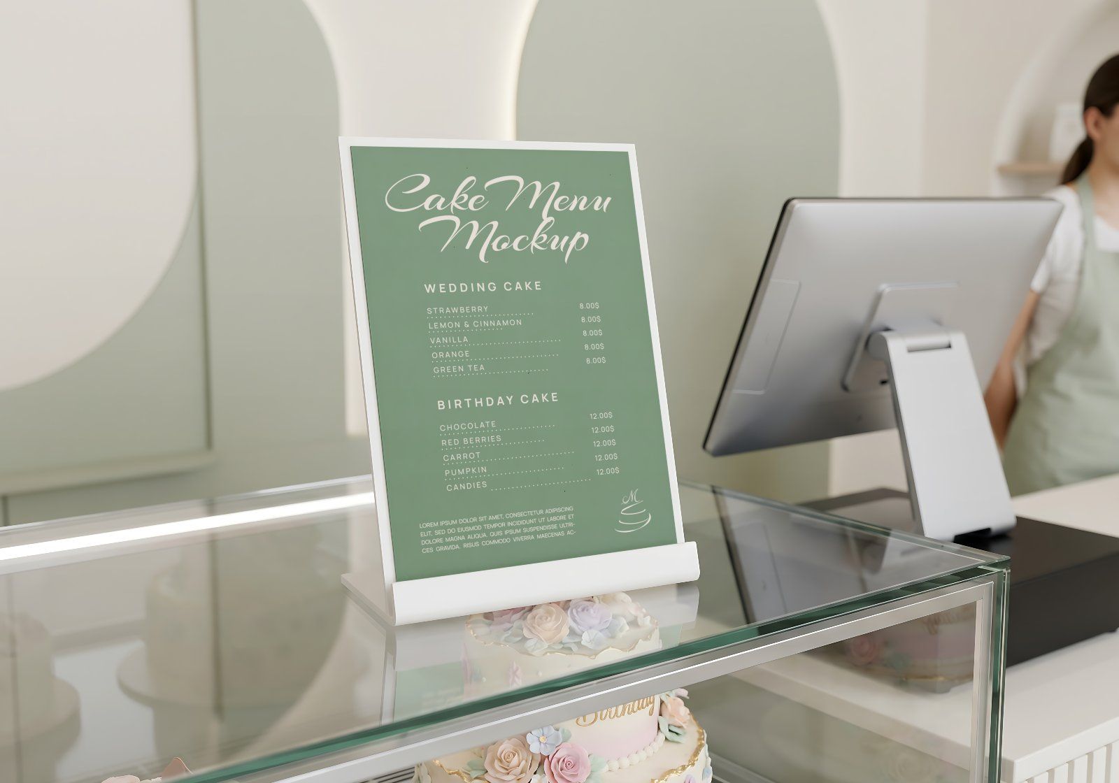 Premium Custom Cake Shop Branding Mockup Bundle – 15 Aesthetic PSD Scenes for Bakery & Patisserie Id — image 11