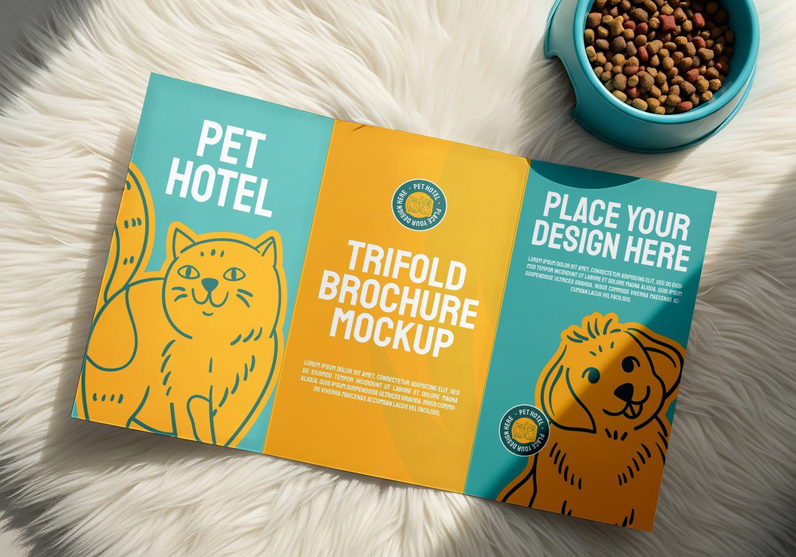 Pet Hotel Mockup Bundle – 15 PSD Templates for Animal Care & Veterinary Branding — image 7