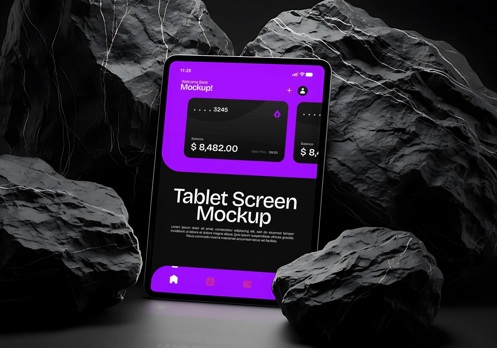 Stone Devices Mockup Bundle – 20 PSD Templates for Tech & UI Presentation Design — image 6