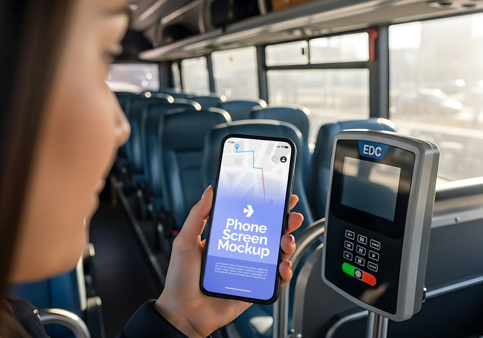 Premium Branding Bus Transportation Mockup — image 6