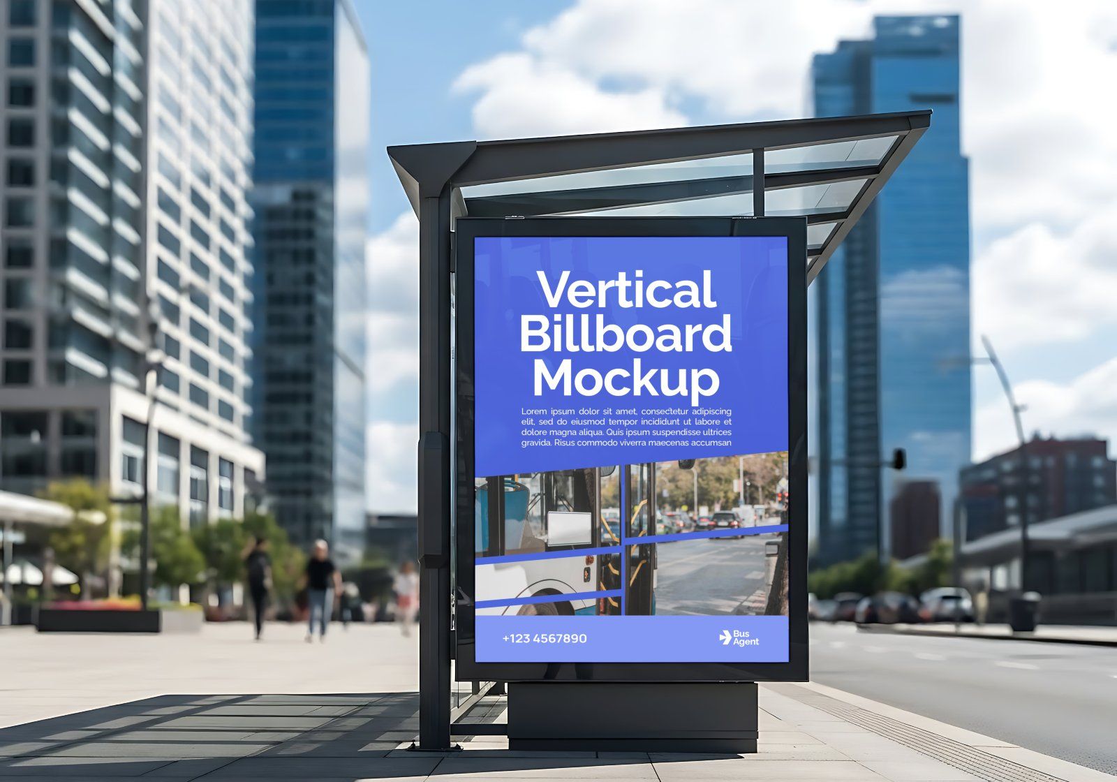 Premium Branding Bus Transportation Mockup — image 15