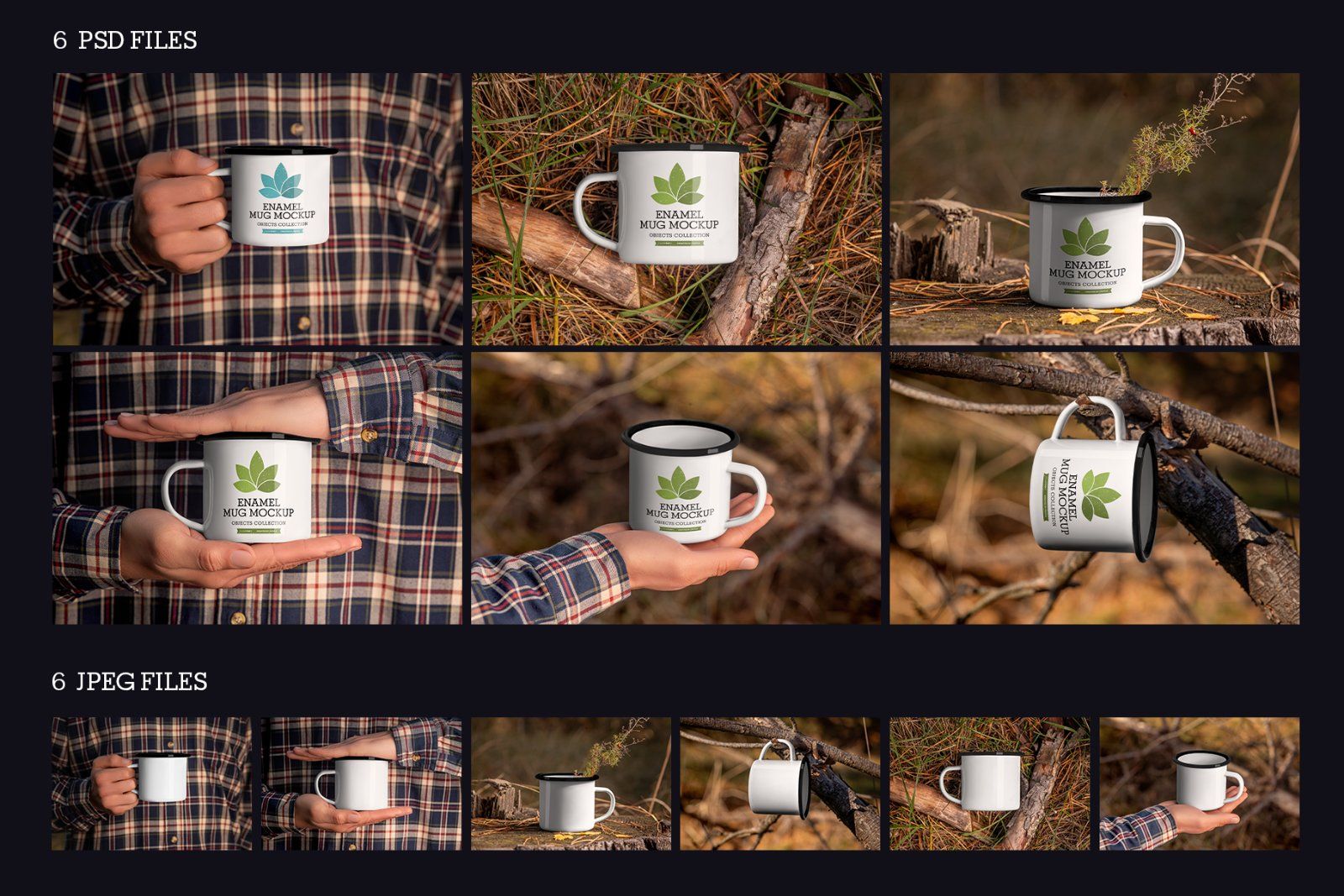 6 Outdoor Enamel Mug Mockup For Branding Presentation — image 6