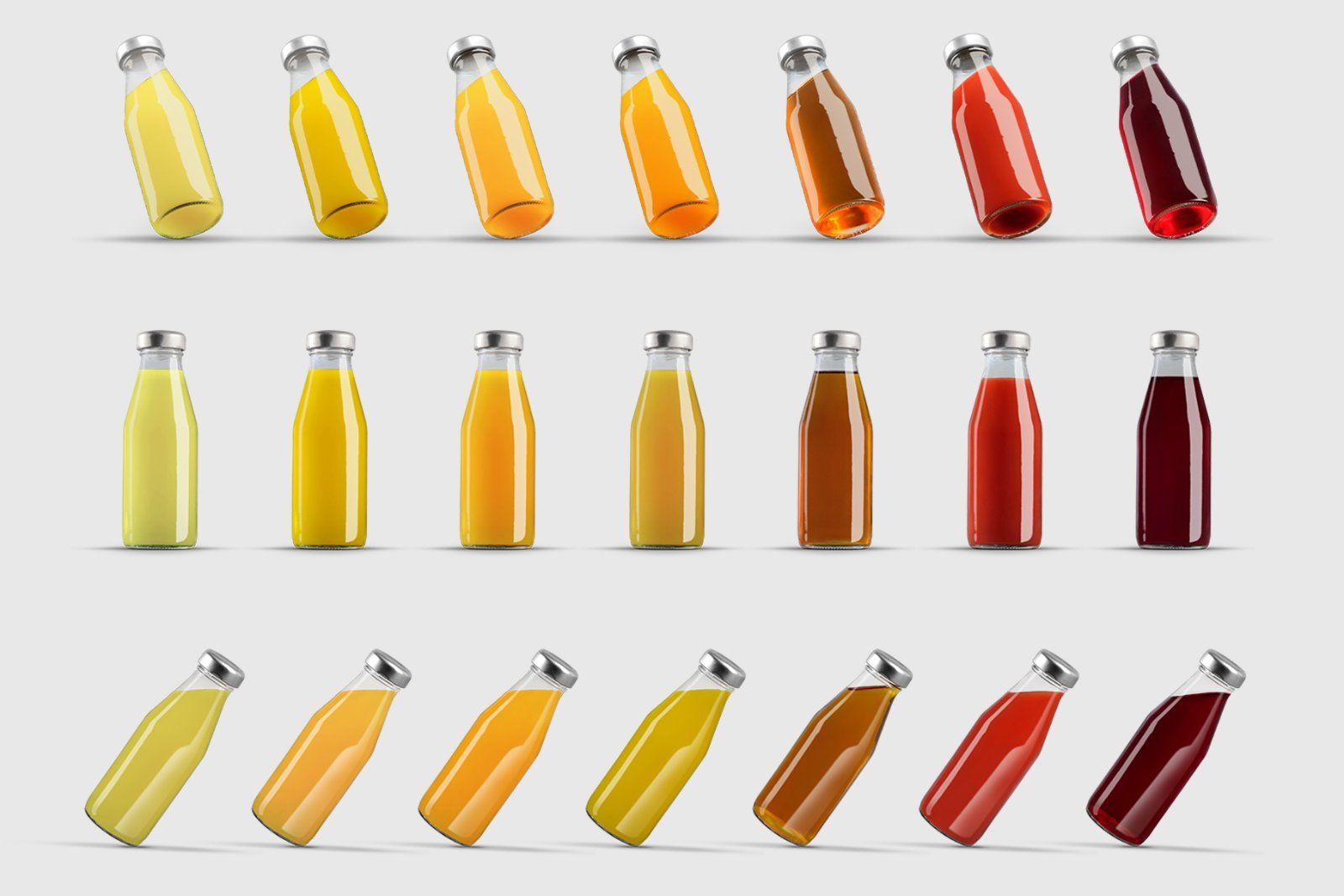 3 Mockup Glass Juice Bottle vol.02 — image 8