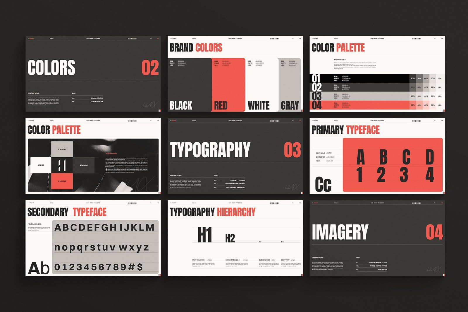 Brand Guidelines Presentation Design Template — image 10