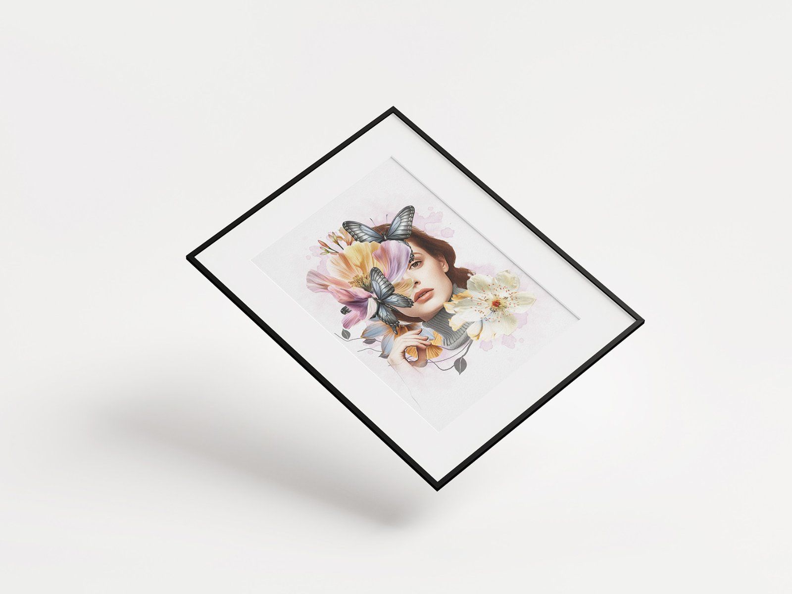 Flower Decoration Photo Template — image 10