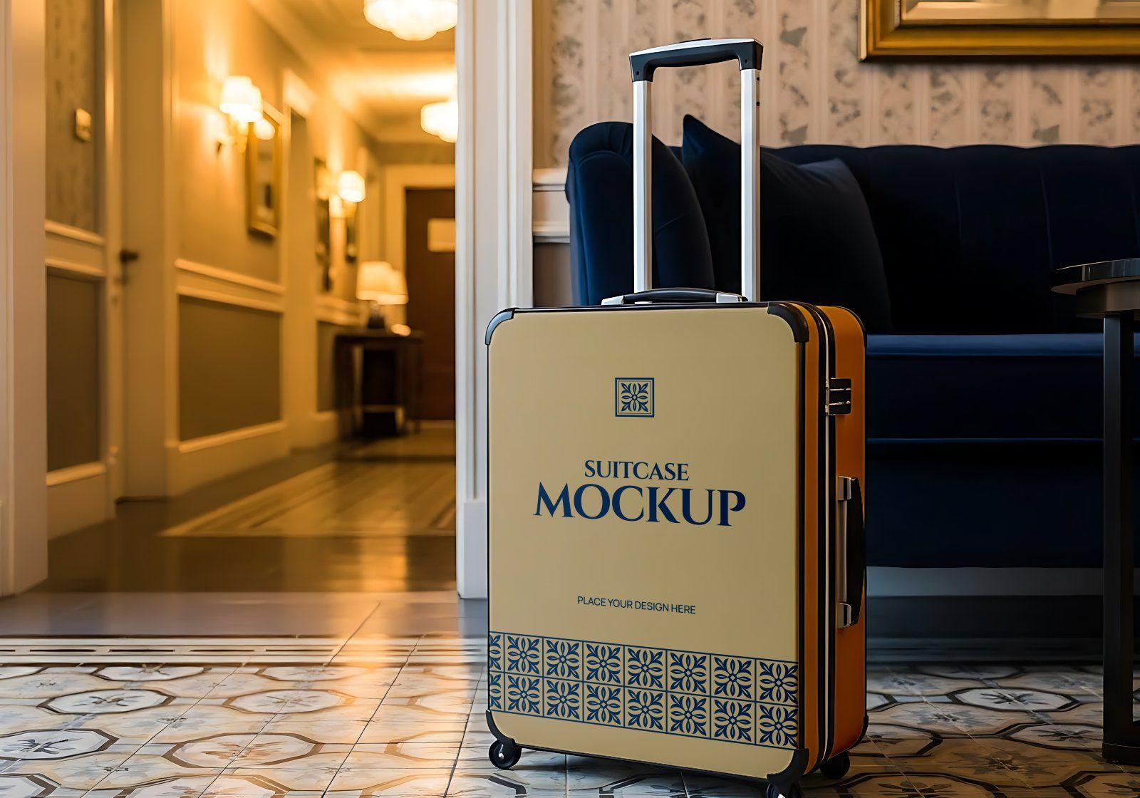 Premium Branding Blue Hotel Mockup V2 — image 3