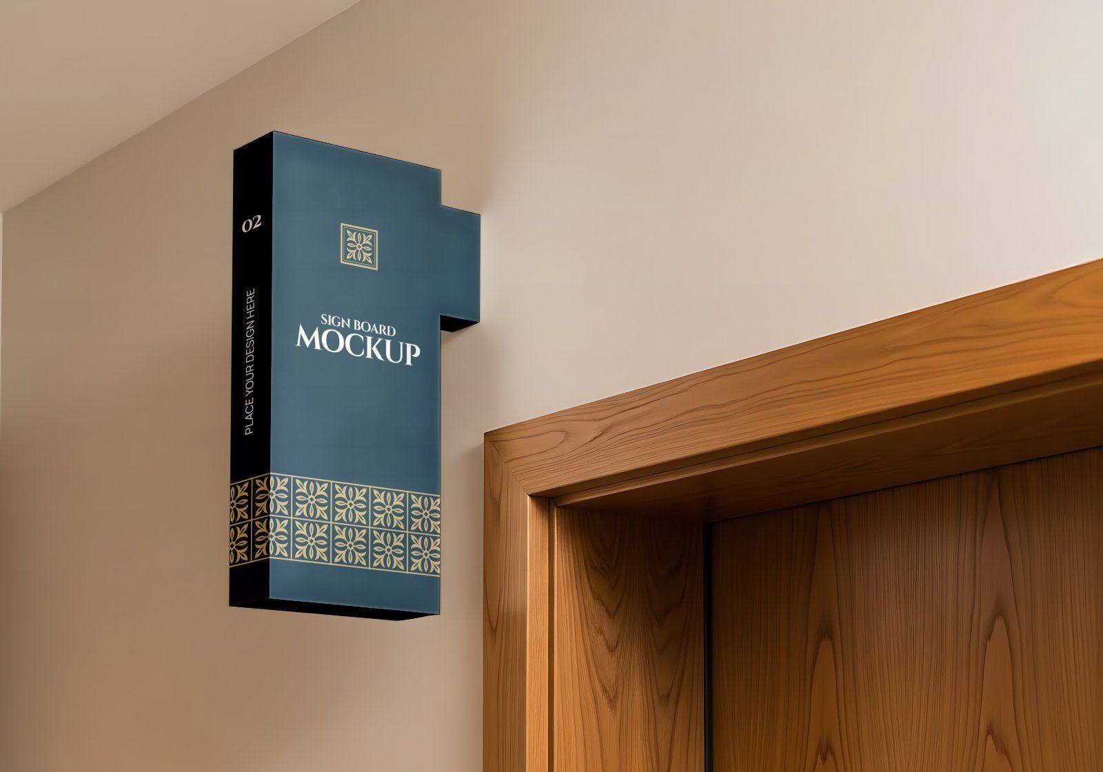 Premium Branding Blue Hotel Mockup V2 — image 10
