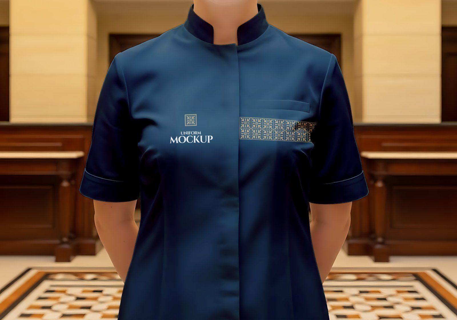 Premium Branding Blue Hotel Mockup V2 — image 16