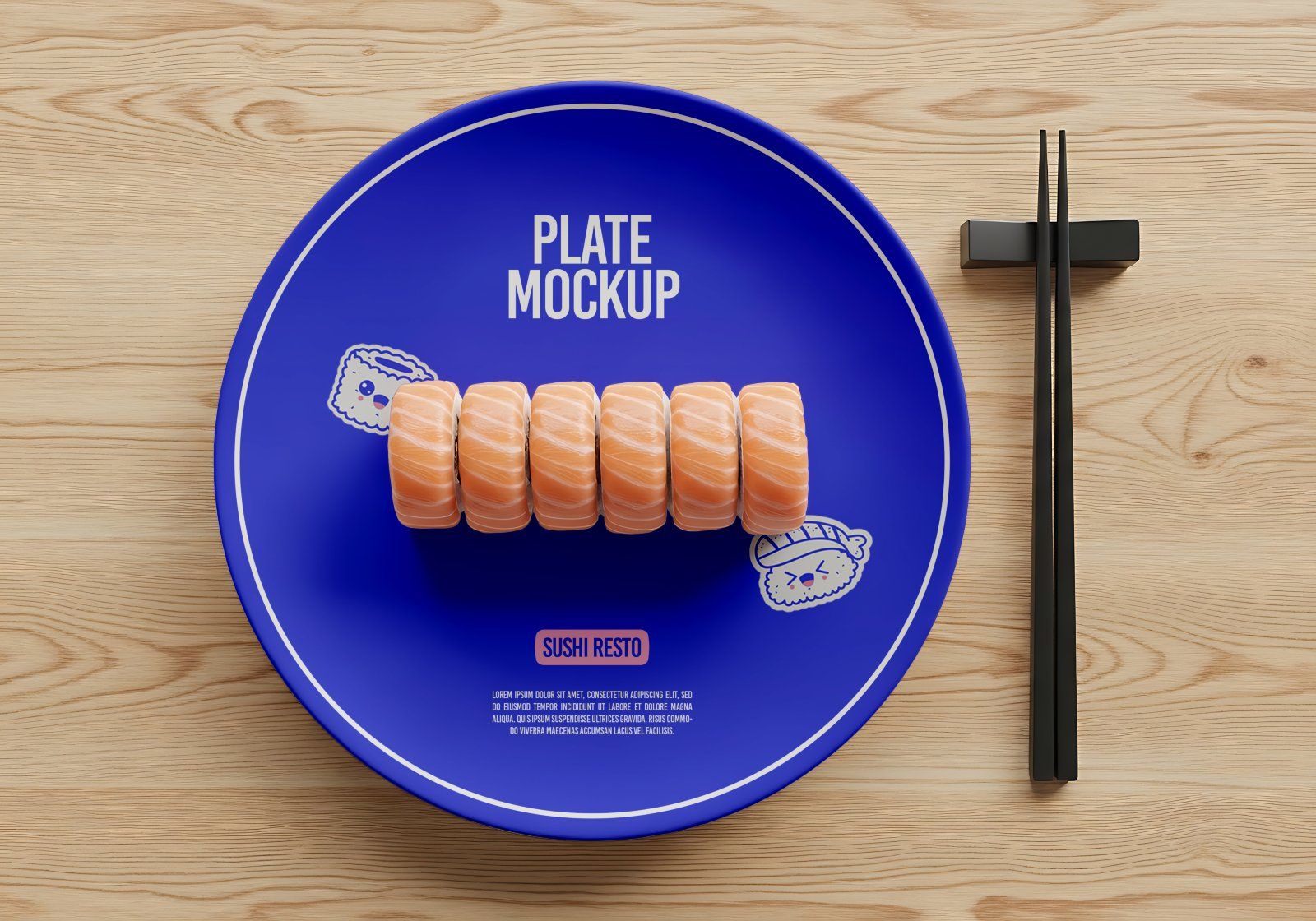 15 Premium Sushi Restaurant Bundle PSD Set for Japanese Restaurant — image 9