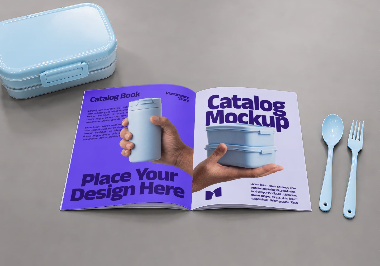 Premium Branding Plasticware Store Mockup — image 5
