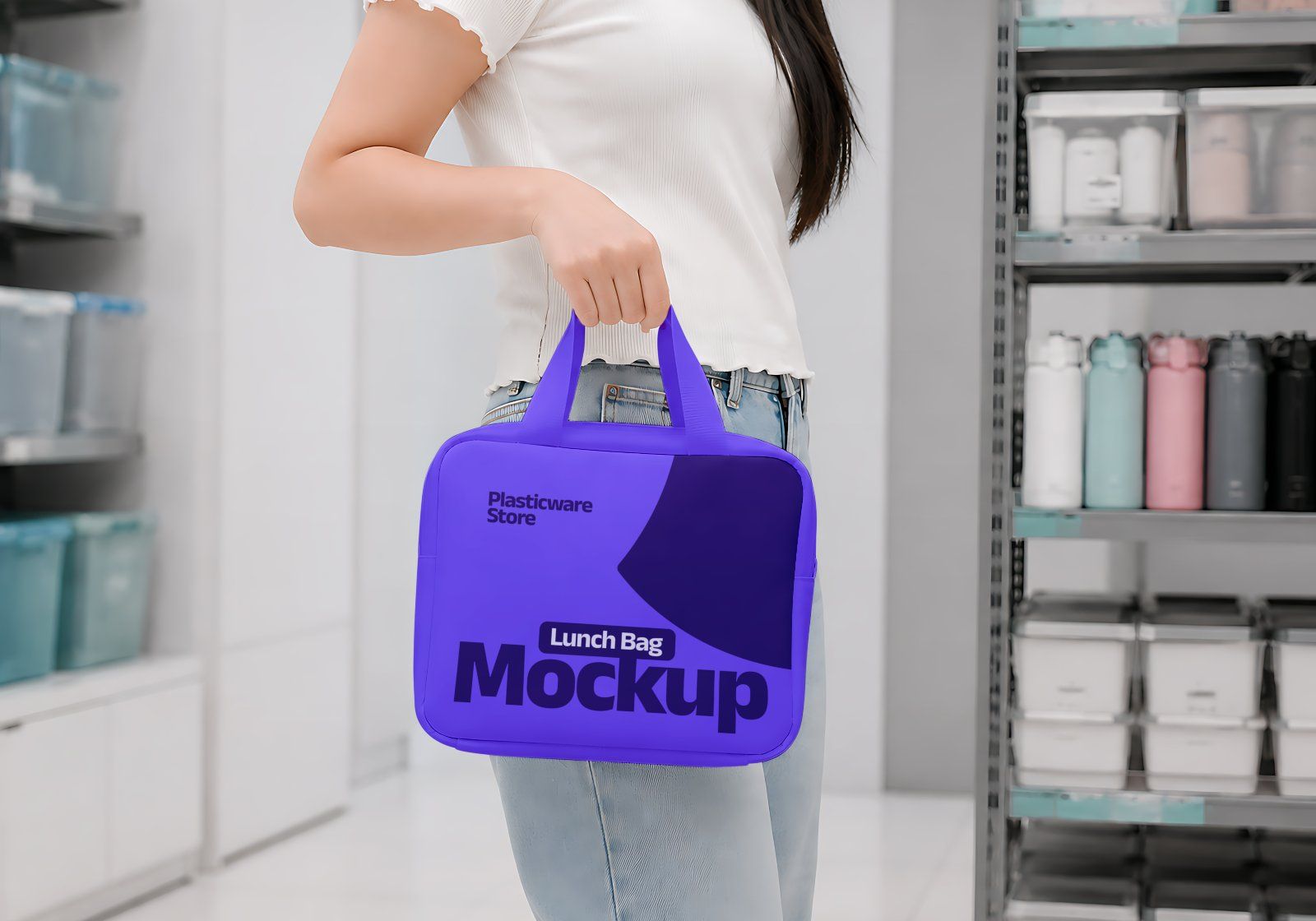 Premium Branding Plasticware Store Mockup — image 10