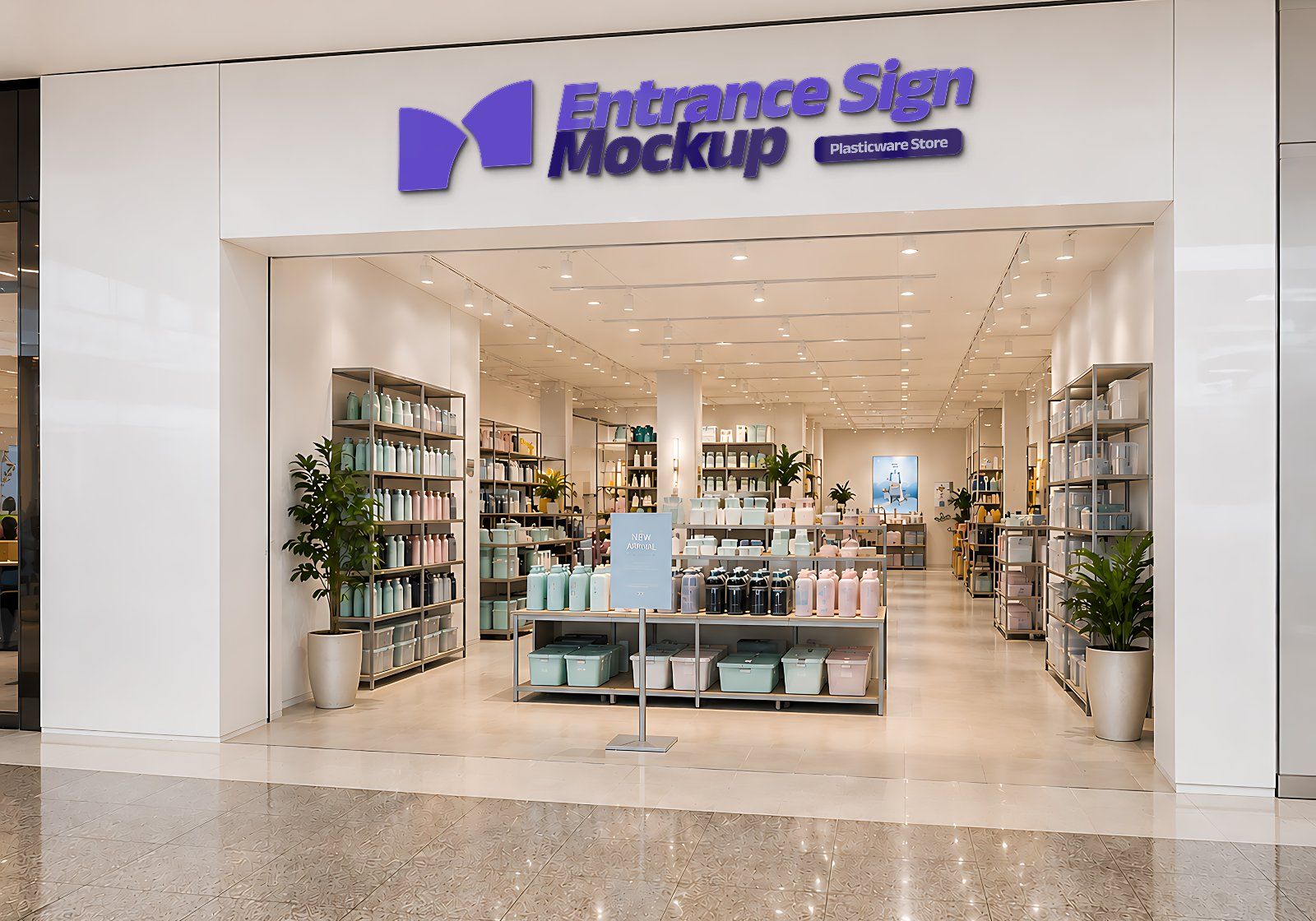 Premium Branding Plasticware Store Mockup — image 15