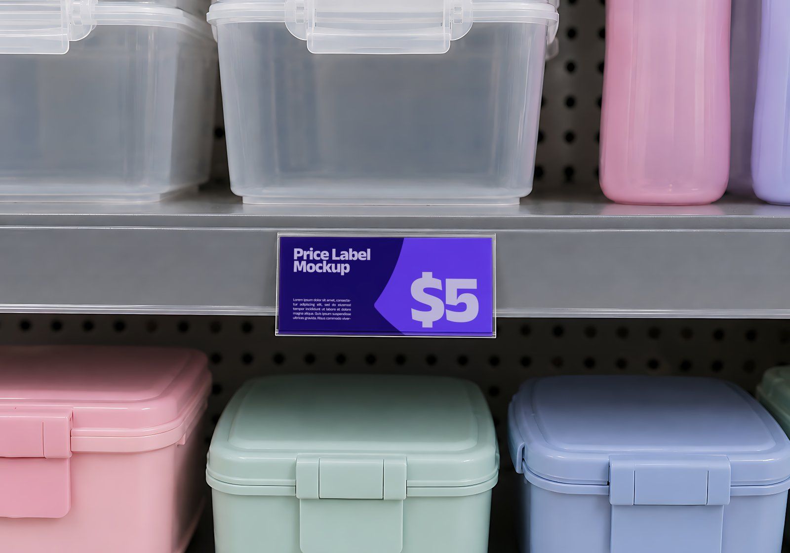 Premium Branding Plasticware Store Mockup — image 16