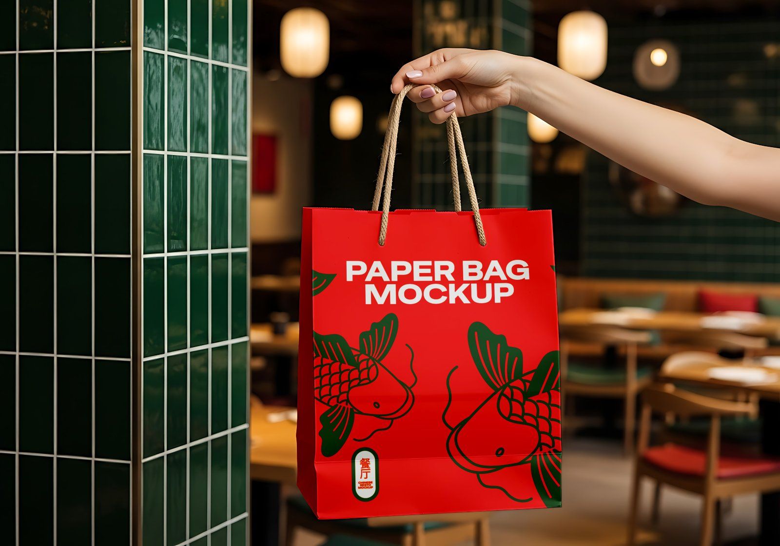 Chinese Restaurant Mockup Bundle – 15 PSD Templates for Food & Branding Design" — image 9