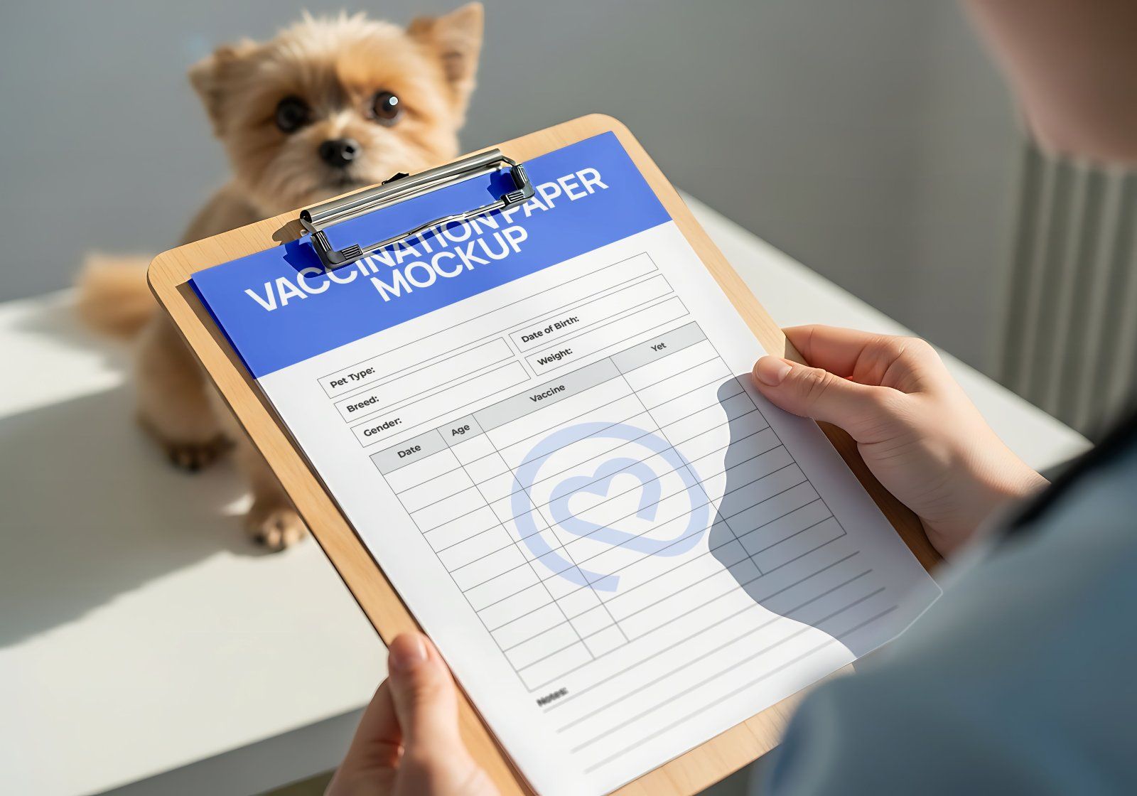 Vet Clinic Mockup Bundle – 15 PSD Templates for Animal Care & Pet Health Branding — image 13