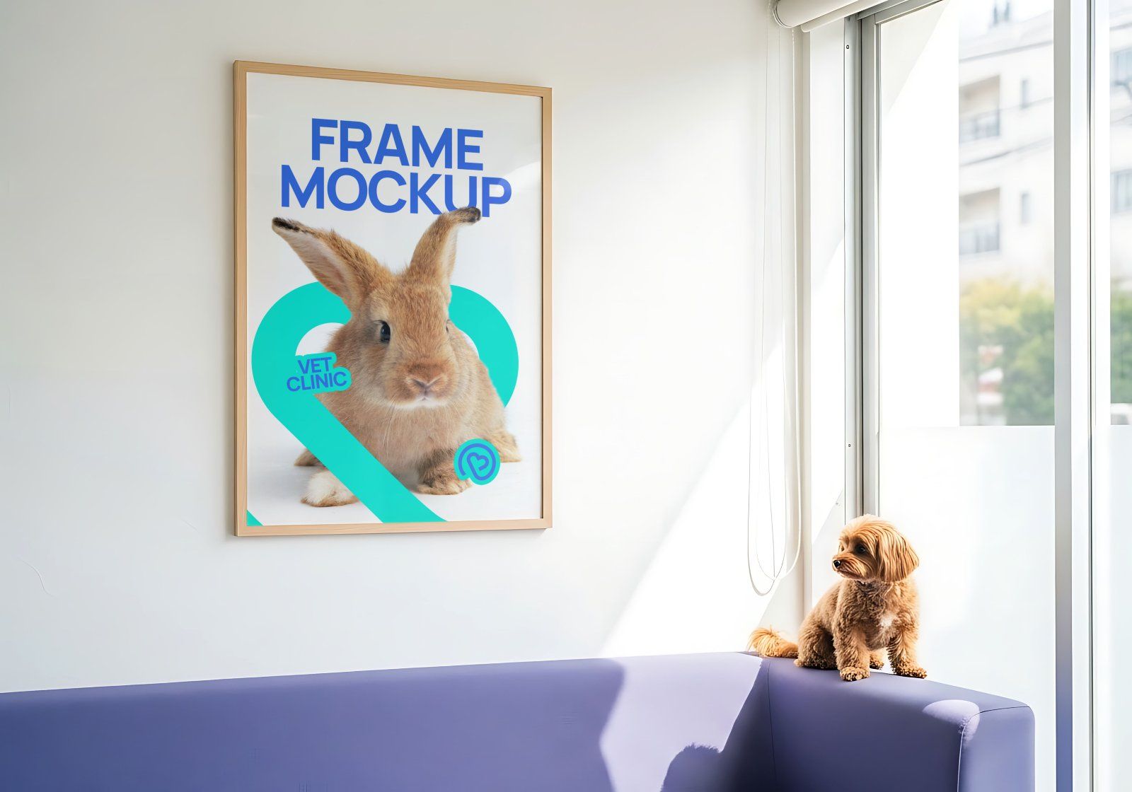 Vet Clinic Mockup Bundle – 15 PSD Templates for Animal Care & Pet Health Branding — image 12