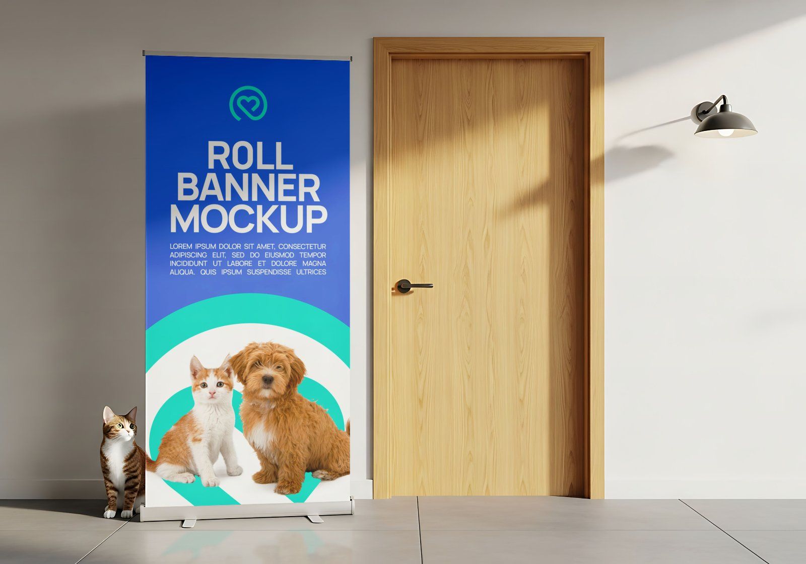 Vet Clinic Mockup Bundle – 15 PSD Templates for Animal Care & Pet Health Branding — image 8