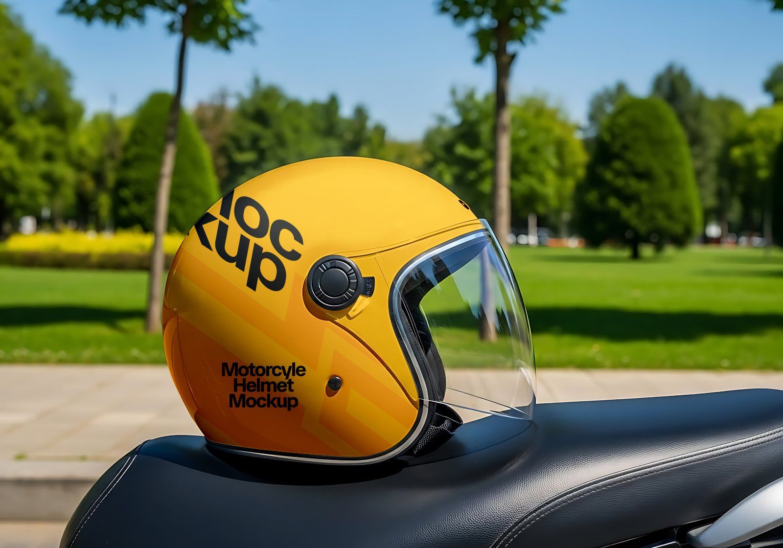 Premium Motorcycle Taxi Online Mockup — image 2